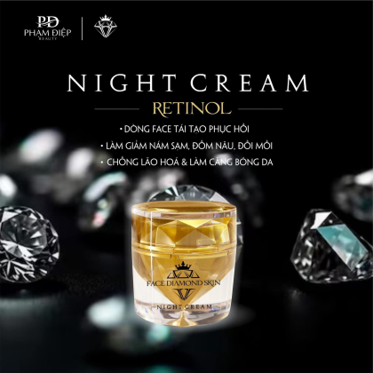 Kem Face Diamond Skin Retinol Phạm Điệp Beauty Night Cream